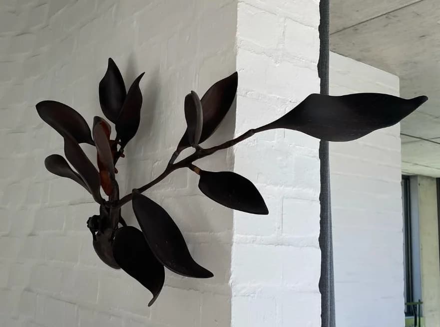 A Family is a Branch — bronze wall-mounted sculpture, 3D design by Yael Matute for Atang Tshikare