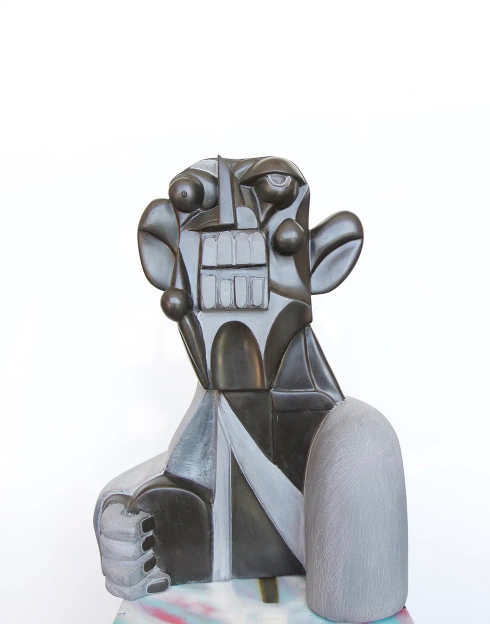 The Guardian and other wonderstone sculptures — 3D design by Yael Matute for SamuraiFarai, Origin Art Johannesburg 2024